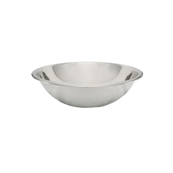 TableCraft Products 826 Mixing Bowl, 5 Qt., 11-1/2" Dia. x 4", Mirror Finish, Stainless Steel