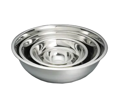 TableCraft Products 828 - 13 Qt. Stainless Steel Mixing Bowl, 16" Dia. x 5", Mirror Finish