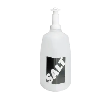 TableCraft 90S Salt Refiller – 1/2 Gallon, Dishwasher‑Safe Plastic