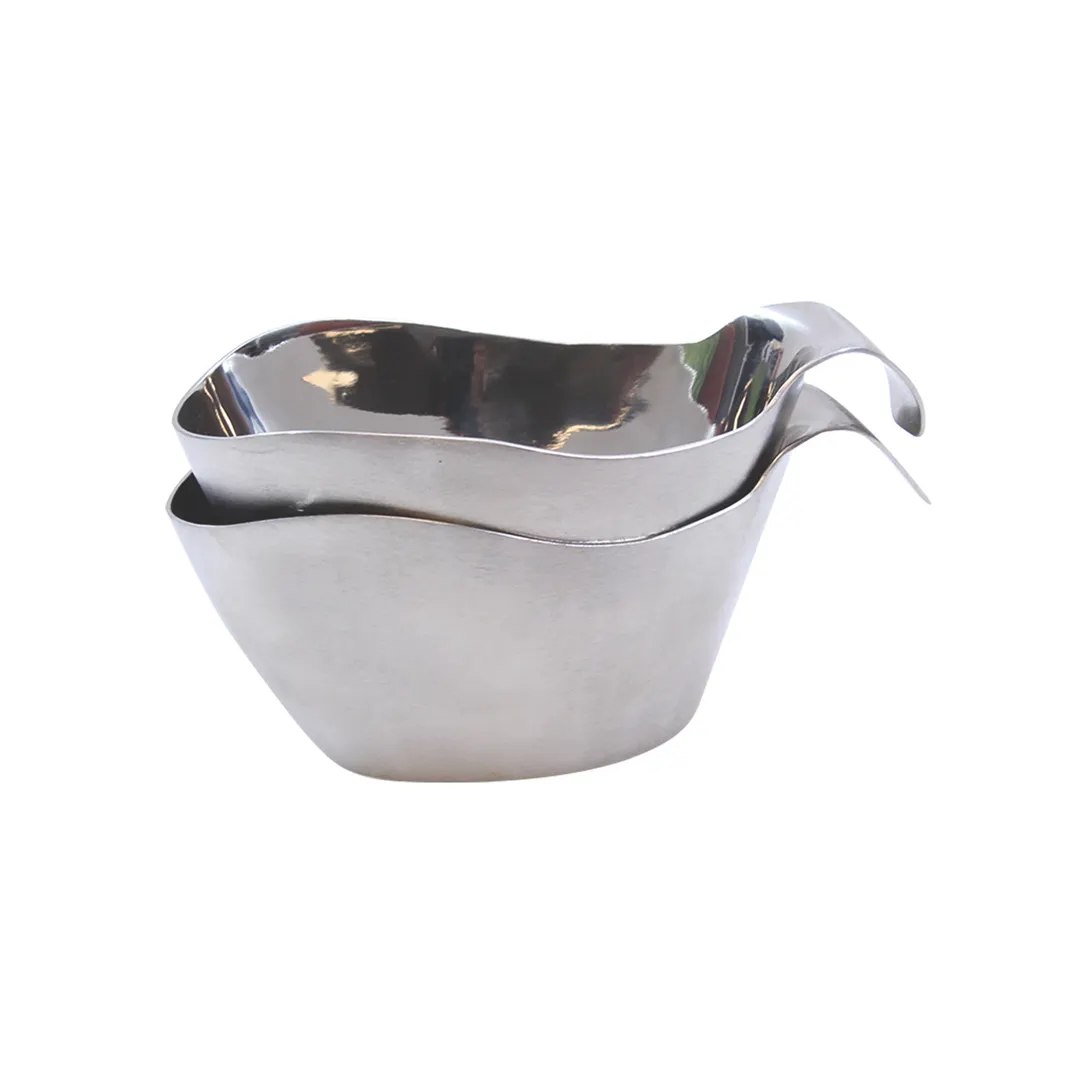 TableCraft Products 9803 Gravy Boat, 3 Oz Dispenser, 18/8 Stainless Steel Brushed Finish - 1/Each
