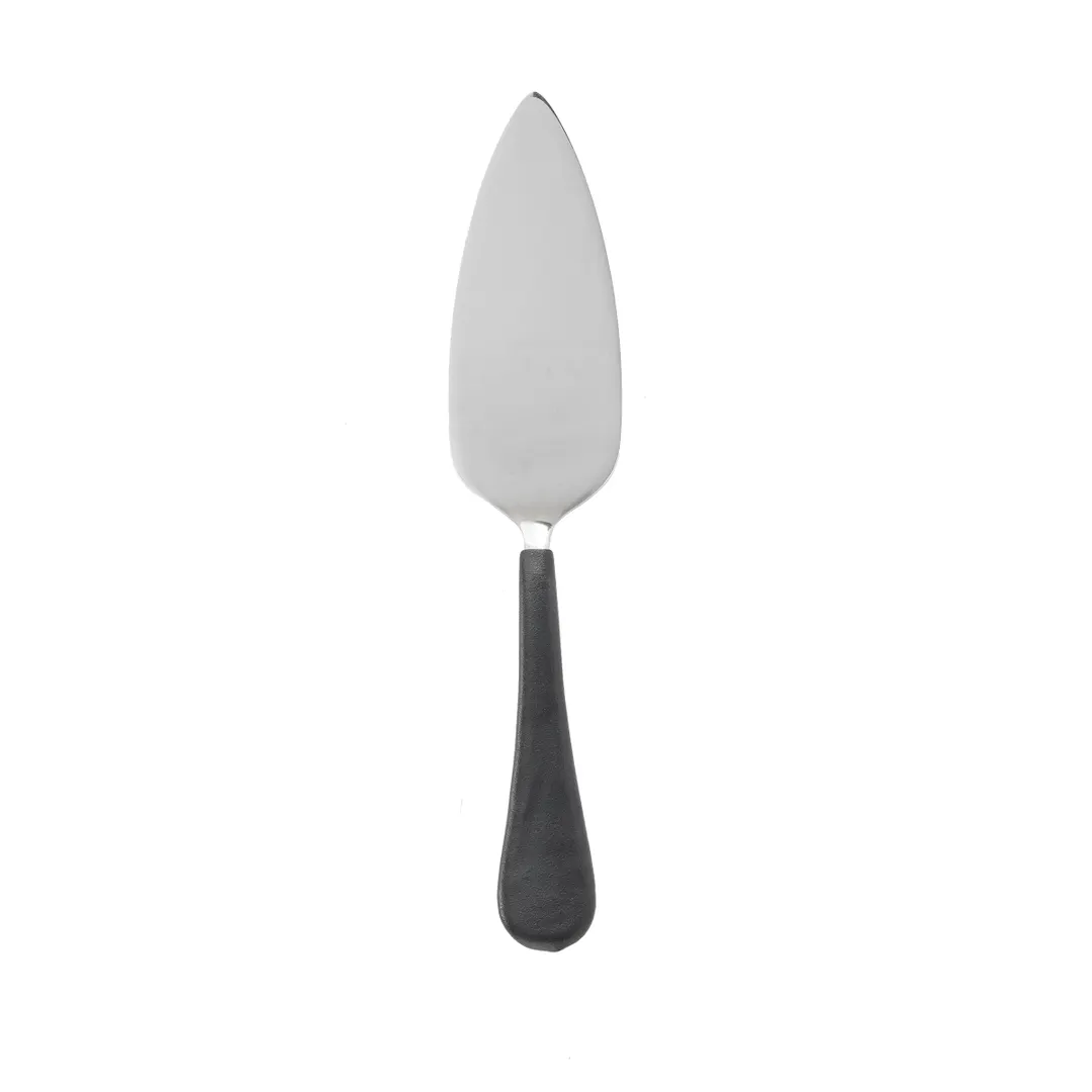 TableCraft AM3331BK Antimicrobial Serving Spoon, 9-5/8" Length, 18-0 Stainless Steel, Black Handle