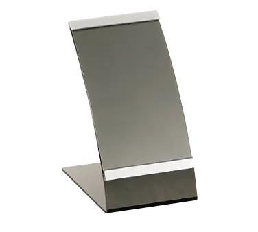 TableCraft Products AS46 Acrylic Menu Card Holder, 4" x 4½" x 7" Height, Plastic Base