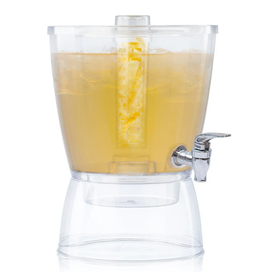 TableCraft BAD1500 1.5‑Gallon Dispenser 9‑1/2"×10‑1/2"×13‑1/2", BPA‑Free, Infuser, 4‑3/4" Faucet