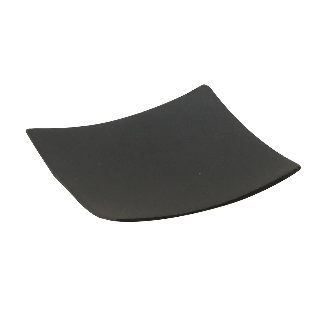 TableCraft BAMDSBK2 Disposable Bamboo Platters, 2-1/2" Square, 1/2 oz., Black – 48/Pack