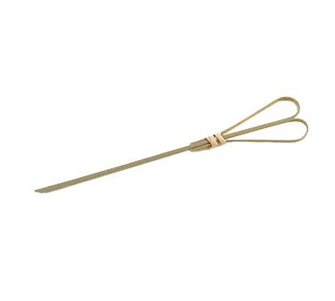 TableCraft Products BAMH6 - Heart Looped Bamboo Pick, 5-5/8" Length, 4"-6" Size, - 100/Pack