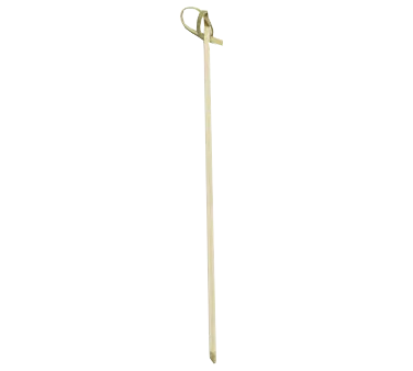 TableCraft Products BAMK7 - Knot Food Picks, 7" Bamboo Skewers, 7"-8" Finish - 100/Pack