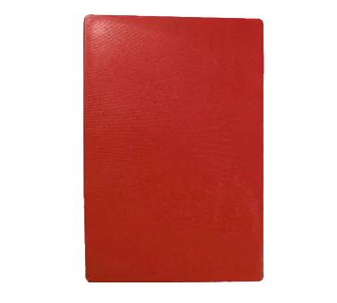 TableCraft Products CB1218RA Cutting Board, 12" x 18" x 1/2", Polyethylene, Red