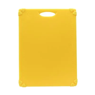 TableCraft CBG1520AYL Grippy Cutting Board, 15"x20", 1/2", Yellow Plastic, Anti‑Slip, Resistant