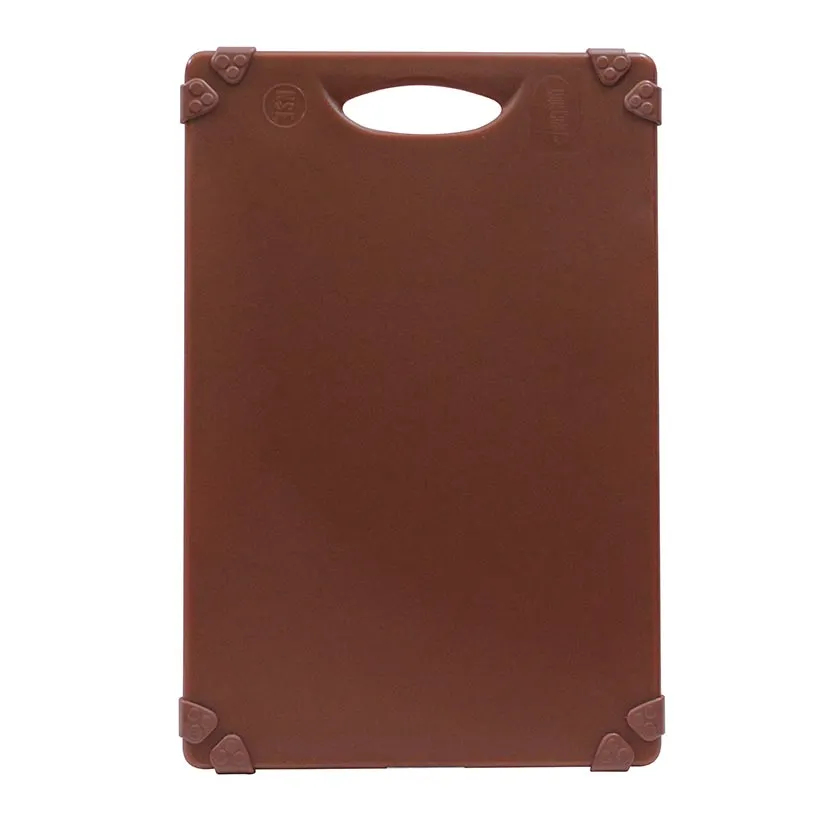 TableCraft Products CBG1824ABR Cutting Board, 18" x 24" 1/2" Thick, Brown Plastic, Dishwasher Safe