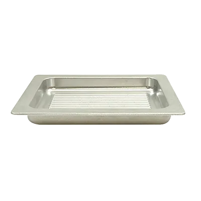 TableCraft CW1242GN - Aurora Grill Pan 1-1/2 Qt, 12-7/8" x 10-1/2", 1-1/2" Deep Green Aluminum, NSF