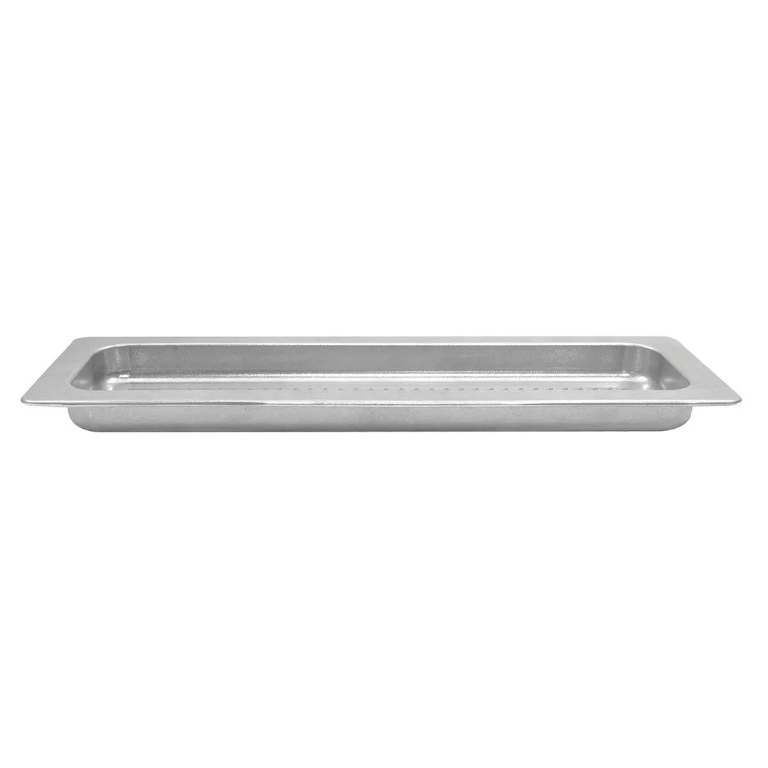 TableCraft CW1244N 2-Qt Grill Pan, 21" x 6-1/2" x 1-1/2" Deep, Cast Aluminum,