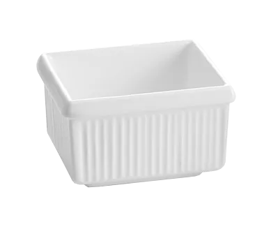 TableCraft CW1500LG - 1-Qt Lime Green Aluminum Salad Crock, 6" x 5" x 3-1/2", Cold, NSF