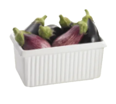 TableCraft CW1530GN 3-4qt Green Duracoat Aluminum Salad Crock, 10" x 6" x 5-1/4", Cold Holding, NSF