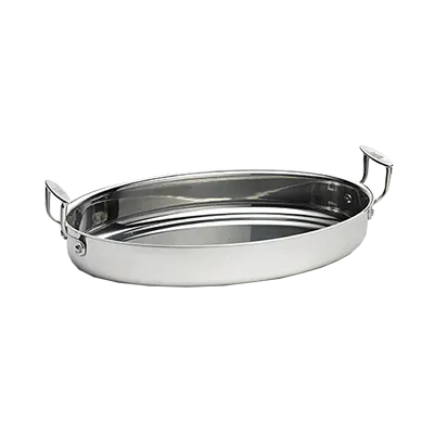 TableCraft CW2040 Induction Casserole, 9" x 7" x 2", 53 oz, Steel/Aluminum, 2 Handles, 500°F