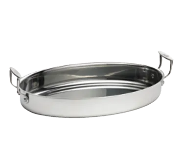TableCraft CW2044 Brazier Pan – 5‑qt, 16‑3/4" Stainless/Aluminum, Induction & Oven Safe, Dishwasher