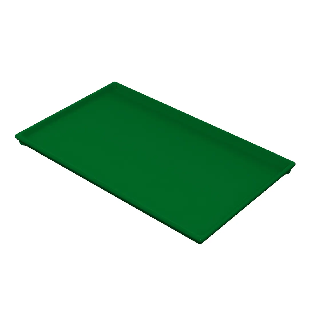 TableCraft CW2115GN Cooling Plate Tray, 10-1/2" x 6-1/2" x 1/2", Green Aluminum, Dishwasher Safe
