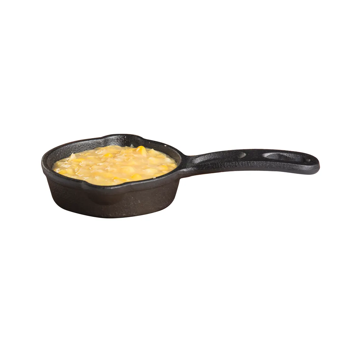 TableCraft CW30122 Mini Skillet, 3 oz., 4-1/8" dia., 1-1/4" H, Cast Iron Fry Pan