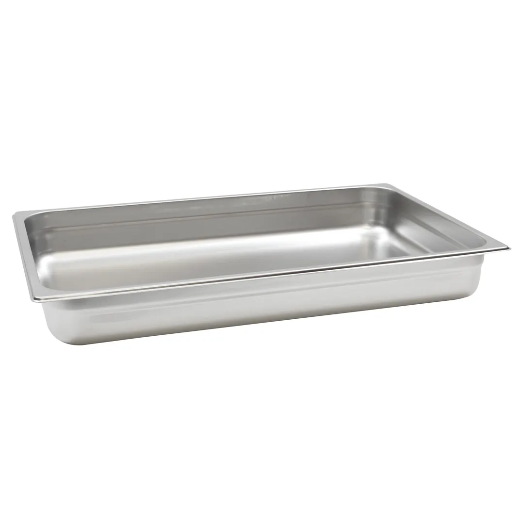TableCraft CW40143 Chafing Steam Pan, 7 Qt, 25"×17"×4", Steel, Dishwasher Safe - Fits CW4016x Series