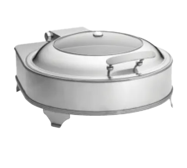 TableCraft CW40164 Electric 6-qt Stainless Steel Chafing Dish, 20-1/2" x 18-1/2" x 13", 700W Heater