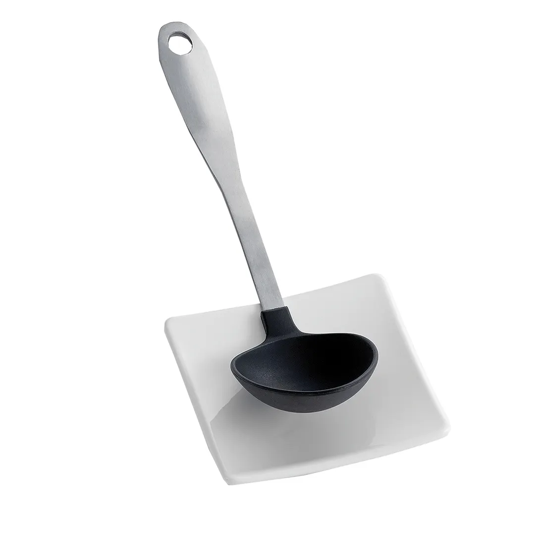 TableCraft CW4062CBL Spoon Rest, 4-1/8" x 4-1/8" x 1/2", 2 oz., Duracoat Cast Aluminum, Cobalt Blue