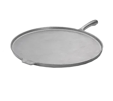 TableCraft Products CW4100N Pizza Pan, 16" Dia x ½", 16" x 23" Handle, Aluminum NSF, -20°F Resist
