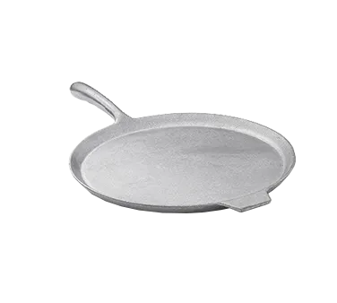 TableCraft CW4120LG Pizza Pan - 12" Round Lime Green Duracoat Aluminum Cold Holding -20°F Dishwasher Safe