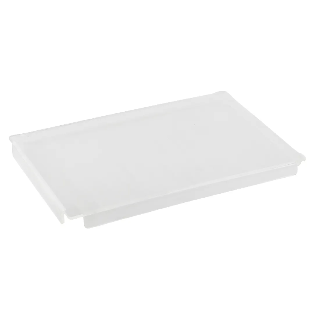 TableCraft CW5030 Acrylic Food Pan Cover, 19-1/2" x 13-1/4" x 1", Translucent Lid, CW5000 & CW5002