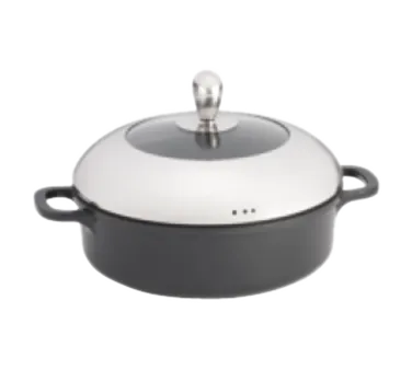 TableCraft CWDC1050 Sauce Pan - 3-Qt 10" Dia, Cast-Aluminum, Non-Stick, Induction-Ready