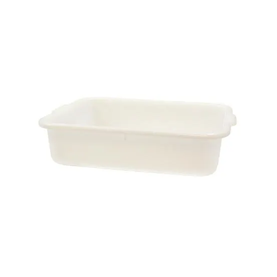 TableCraft Products DBF1529 Freezer Drain Box, 21" x 16" x 5", White Polyethylene, NSF, Made in USA