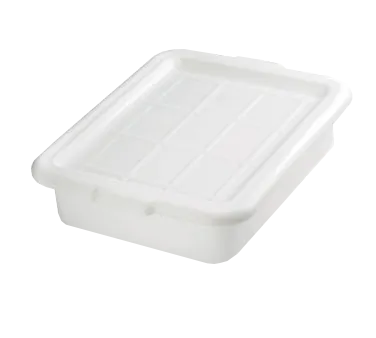 TableCraft Products F1529 Freezer Storage Box, 21" x 16" x 5", HDPE, White, NSF Certified