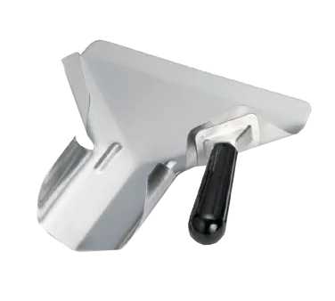 TableCraft FFR8 French Fry Scoop, 9-1/4"W x 2-1/4"H, 8-3/4" OAL, Steel, Black Bakelite Handle, NSF