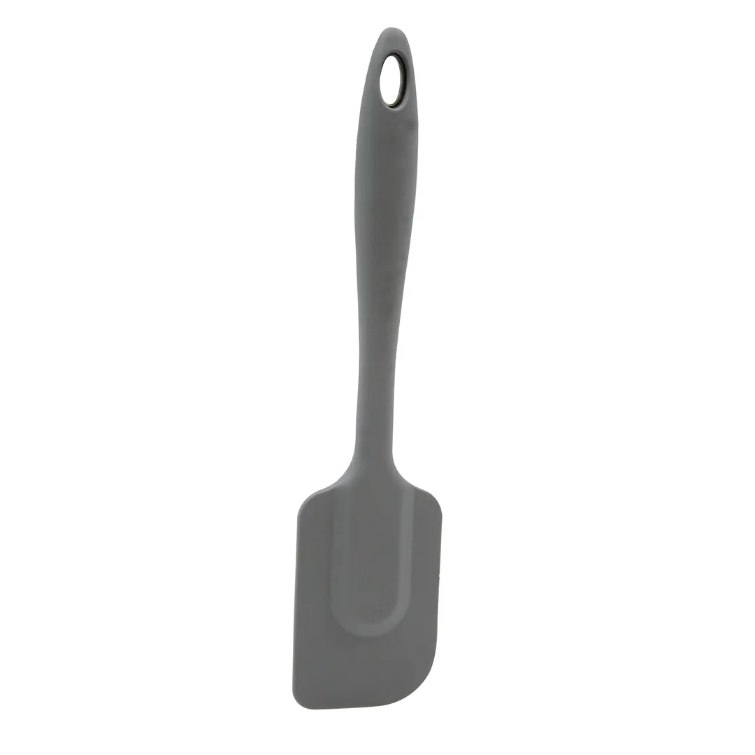 TableCraft H3909GY Spatula, 10-1/4" Silicone, Gray, Heat‑Resistant 400°F, BPA‑Free, Dishwasher‑Safe