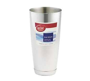 TableCraft Products H77 Cash & Carry Bar Cocktail Shaker, 28 oz Stainless Steel, Dishwasher Safe