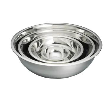 TableCraft H830 20-Qt Heavy Duty Stainless Steel Mixing Bowl, 18-1/2" Dia, Mirror