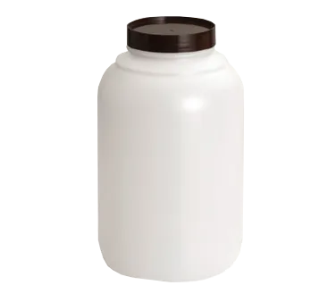 TableCraft JC1128A PourMaster Jar, 1 Gal, Polyethylene, Dishwasher Safe, 6 Color-Coded Caps