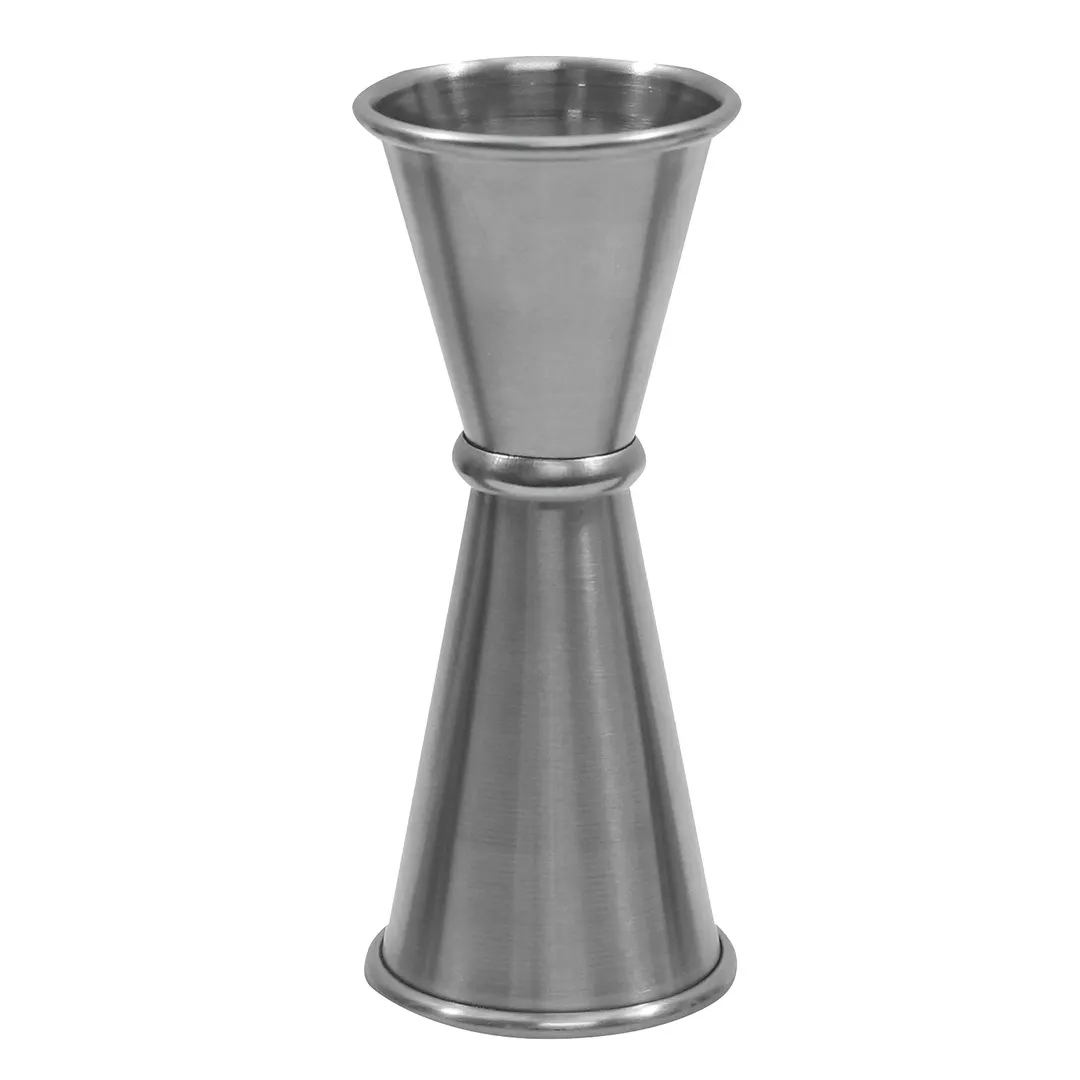 TableCraft Products JJ1205 Japanese Bar Jigger, 1 Oz / 1-1/2 Oz 18/8 Stainless Steel Dishwasher Safe