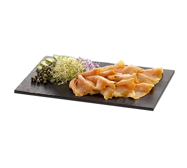 TableCraft MG3 - Black Slate Melamine Serving Tray, 12-3/4" x 6-7/8", Dishwasher Safe, Break-Resistant