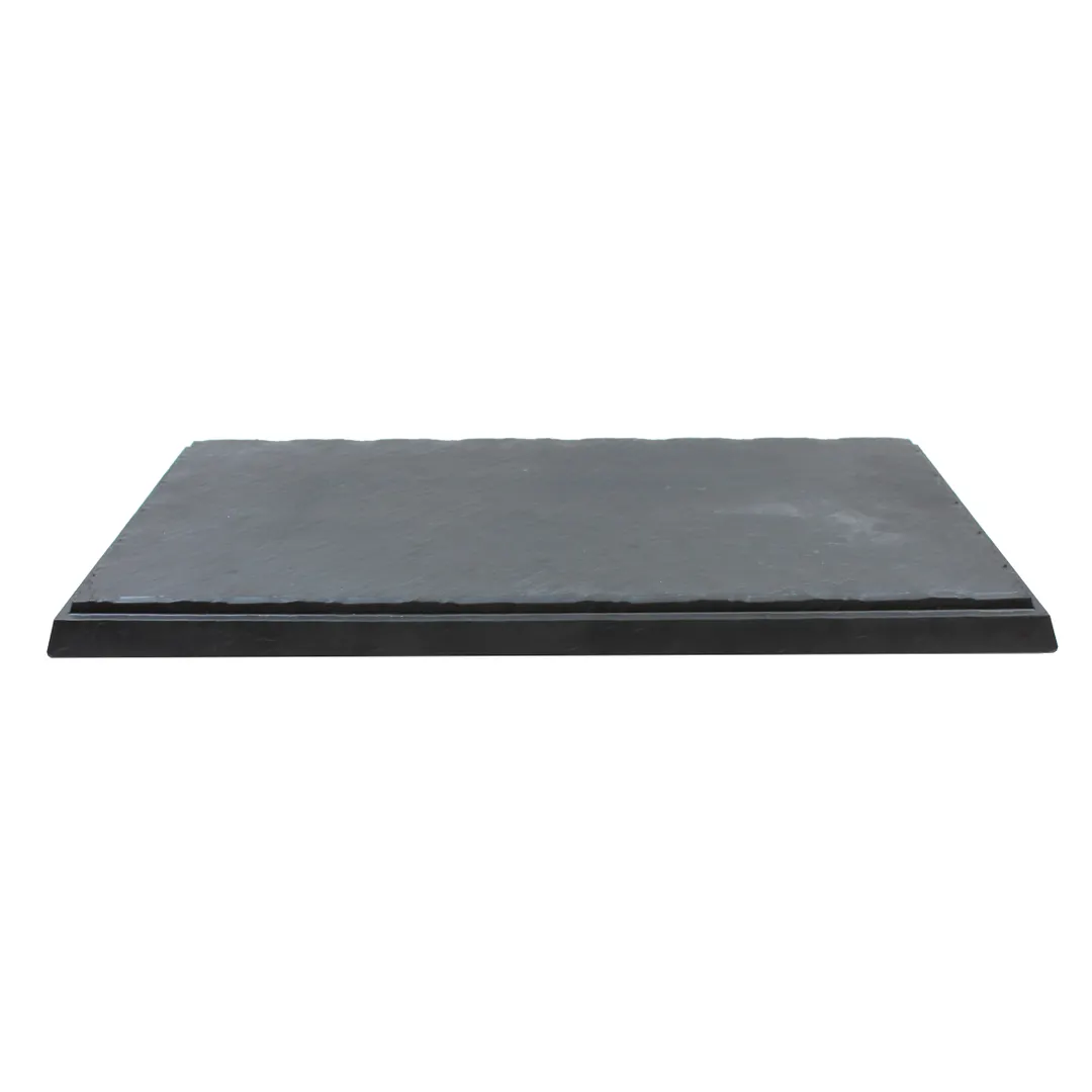 TableCraft MGD2112 - Frostone Melamine Display Tray 21" x 12-7/8" x 1-1/8", 212°F Safe, Dishwasher Safe
