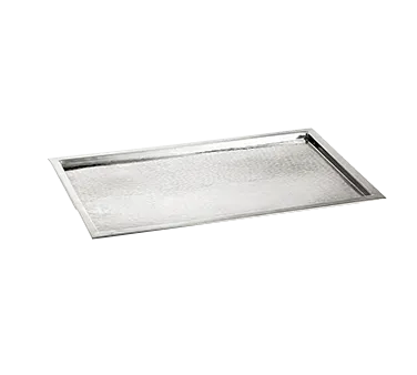 TableCraft RPD2415 Stainless Steel Rectangular Serving Tray 23" x 15" 1" 18/8 Hand Wash Only, Fits PC1