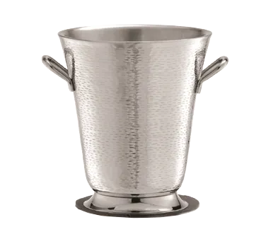 TableCraft RWB119 Wine Bucket, 8-1/2" Dia x 9-3/4" H, Double Wall Insulated Stainless Steel, Handles
