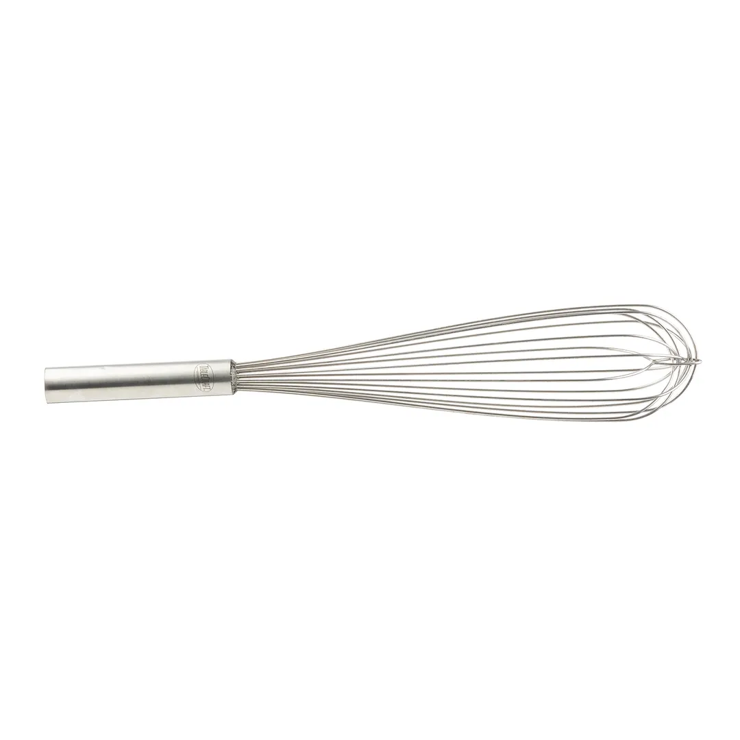 TableCraft Products SF18 French Whip, 18" Length, Stainless Steel Kitchen Utensil, Dishwasher Safe