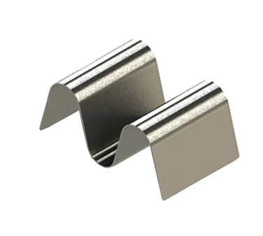 TableCraft TRS12 Taco Taxi Server, 3-5/8" x 2-1/4" x 1-1/2", Steel, Holds 1-2 Tacos, Dishwasher Safe