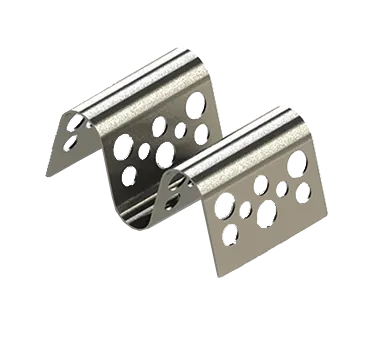 TableCraft Products TRSP12 Taco Taxi Server 3-5/8" x 2-1/4" x 1-1/2" Steel Holds 1-2 Tacos Safe
