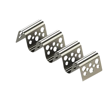 TableCraft TRSP34 Taco Server, 7-5/8" x 2-1/4" x 1-1/2", Stainless Steel, Holds 3-4 Tacos