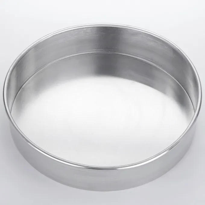 American Metalcraft AM3810PK - 10" Round Aluminum Cake Pan, Lightweight, Pack of 2 - 2/Pack