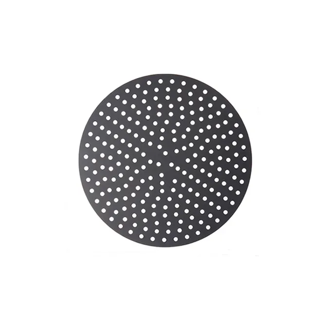 American Metalcraft EZ18909P - 9" Perforated Aluminum Pizza Pan, 18 Gauge, Ez Release Disk