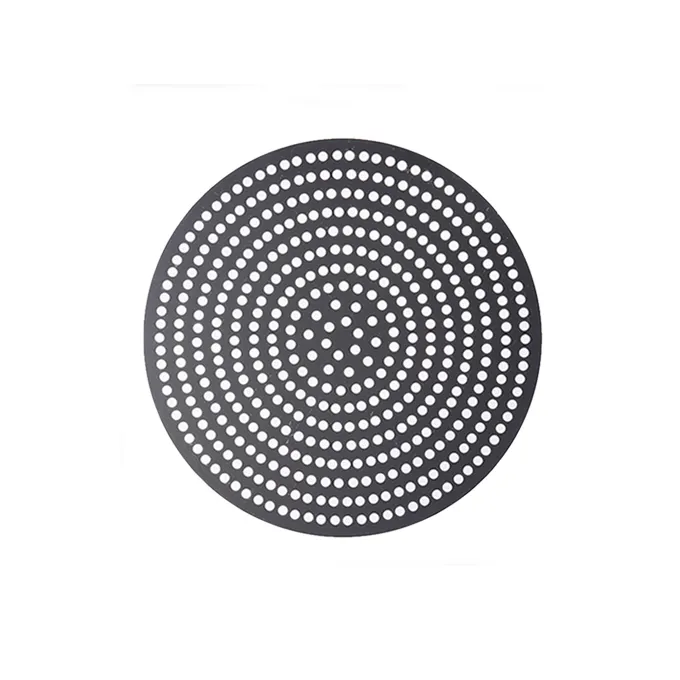 American Metalcraft EZ18909SP 9" Round Perforated Pizza Pan, 18‑Gauge Aluminum Tray, 3/8" Holes