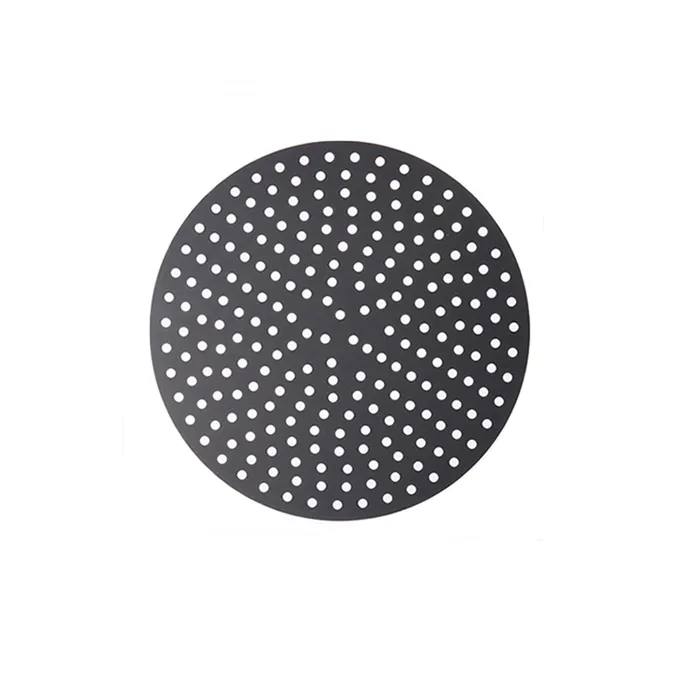 American Metalcraft EZ18910P - 10" Perforated Pizza Pan, 18‑Gauge Al Edge, 1 mm Std/1.5 mm Hard‑Coat