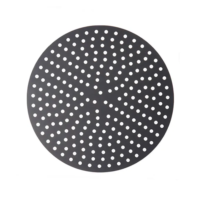 American Metalcraft EZ18915P - Round 15" 14‑15" Perforated Pizza Pan, 18‑Gauge Aluminum, 3/8" Holes