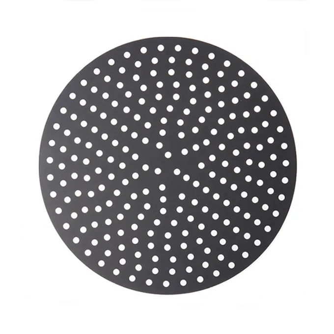 American Metalcraft EZ18916P - 16" Perforated Pizza Pan, 18‑Gauge Alum., 16" Unfinished 0.1"H 15.9"W